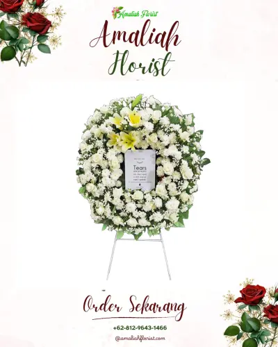 Krans Bunga Duka Cita ungkal